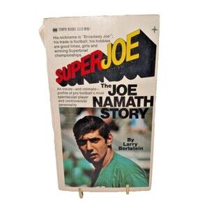 The Joe Namath Story by Bortstein, Larry Tempo Paperback-1969-NFL Football